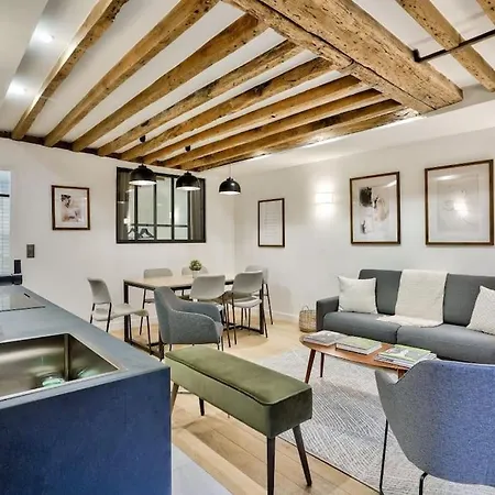 Magnifique Appartement Pour 6 - Montorgueil Paris Exterior photo